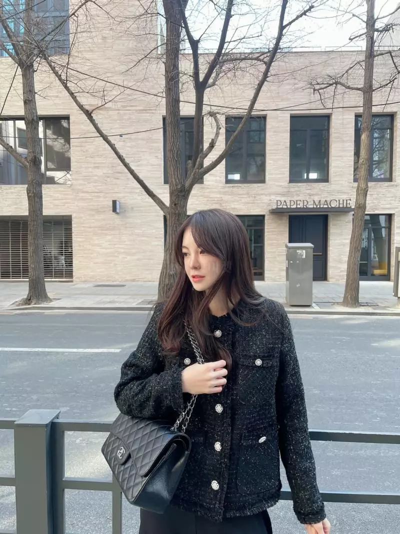 Levase - Korean Women Fashion - #momslook - Glow Jacket - 3