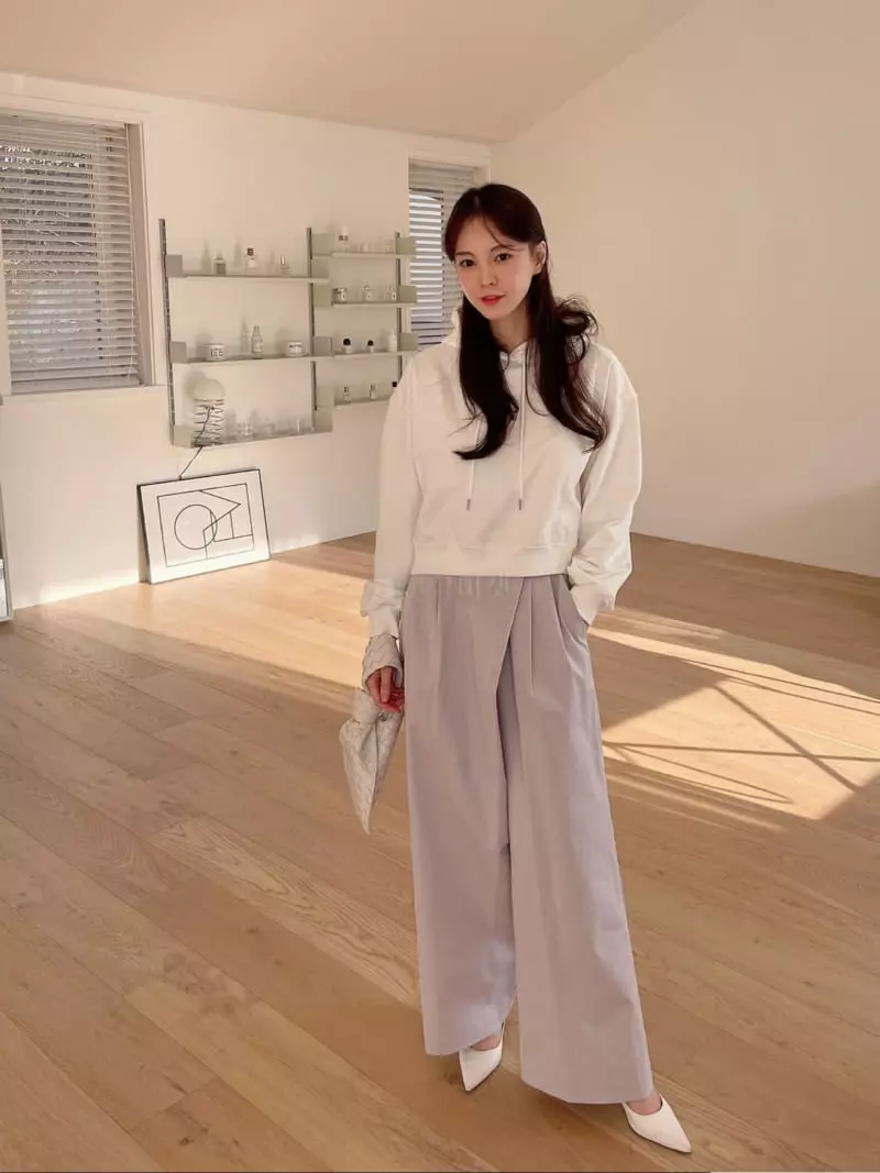 Levase - Korean Women Fashion - #momslook - Unbalance Pants - 3