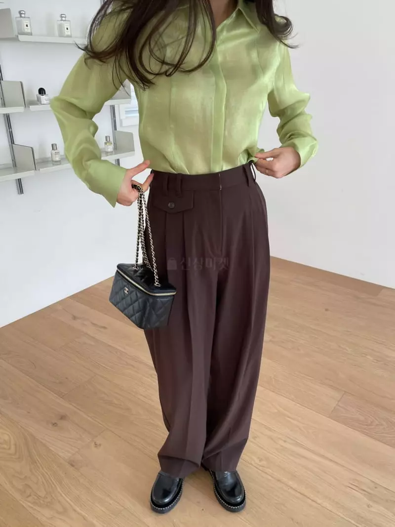 Levase - Korean Women Fashion - #restrostyle - Pocket Pants