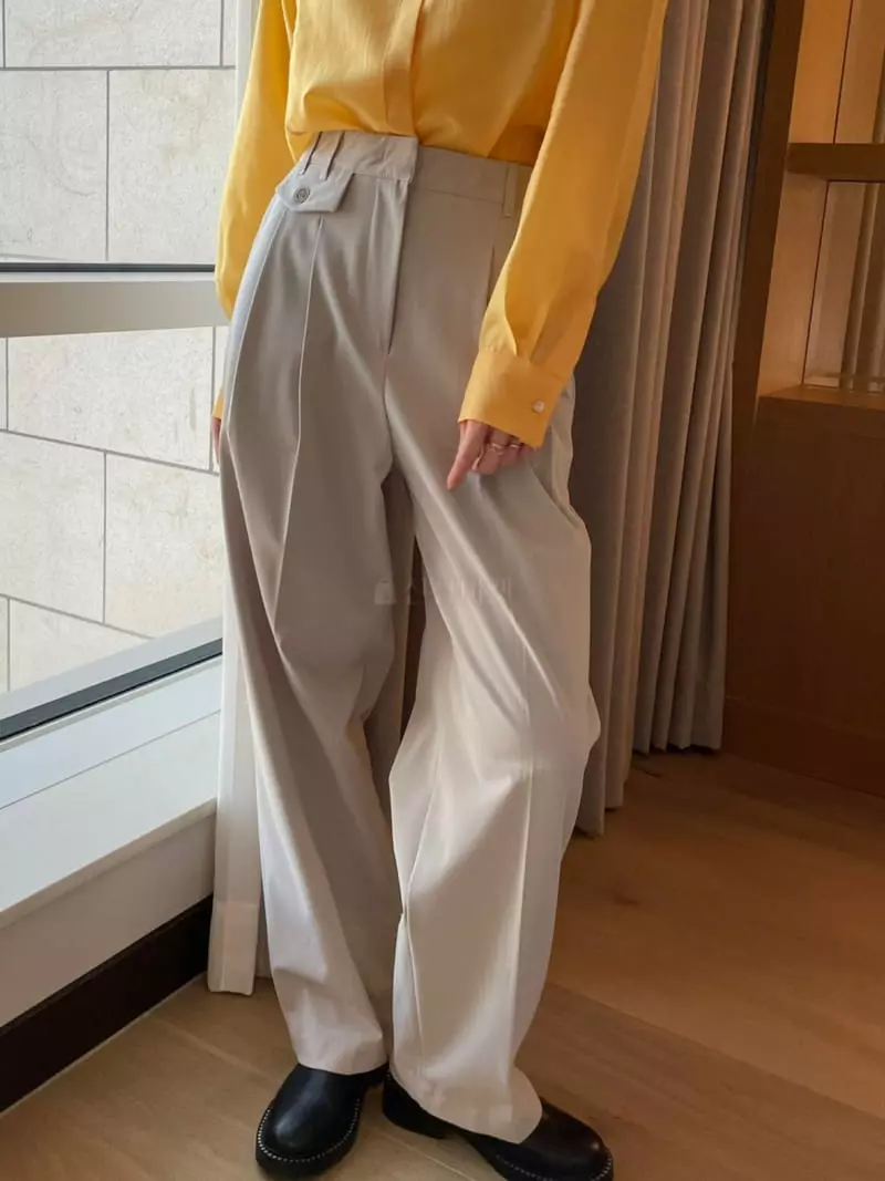 Levase - Korean Women Fashion - #shopsmall - Pocket Pants - 4