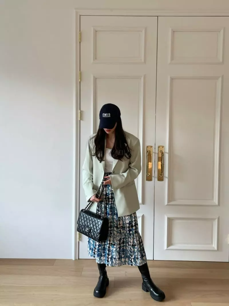 Levase - Korean Women Fashion - #vintageinspired - Pop Skirt - 4