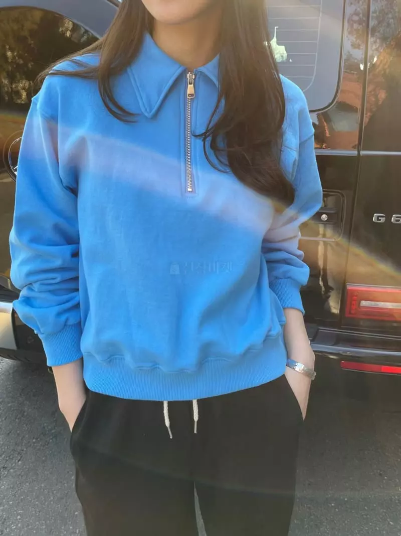 Levase - Korean Women Fashion - #womensfashion - Anorak Sweatshirt - 3