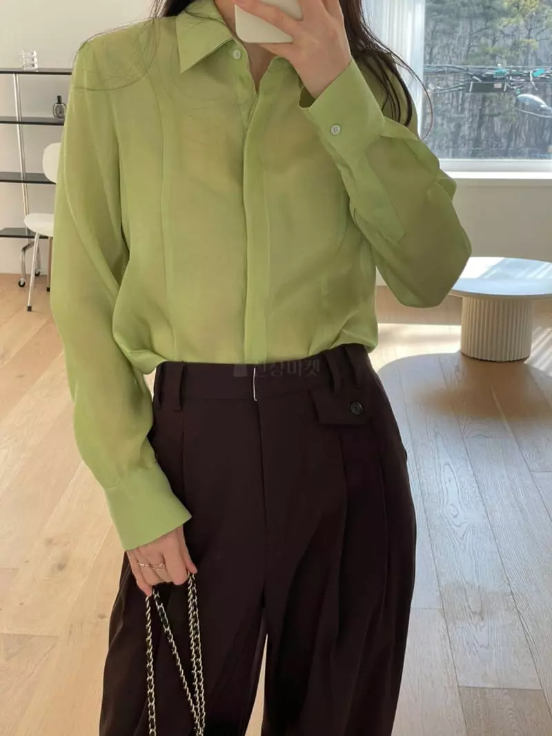 Levase - Korean Women Fashion - #womensfashion - Glam Blouse - 2