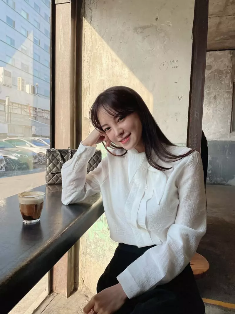 Levase - Korean Women Fashion - #womensfashion - Ribbon Blouse - 3