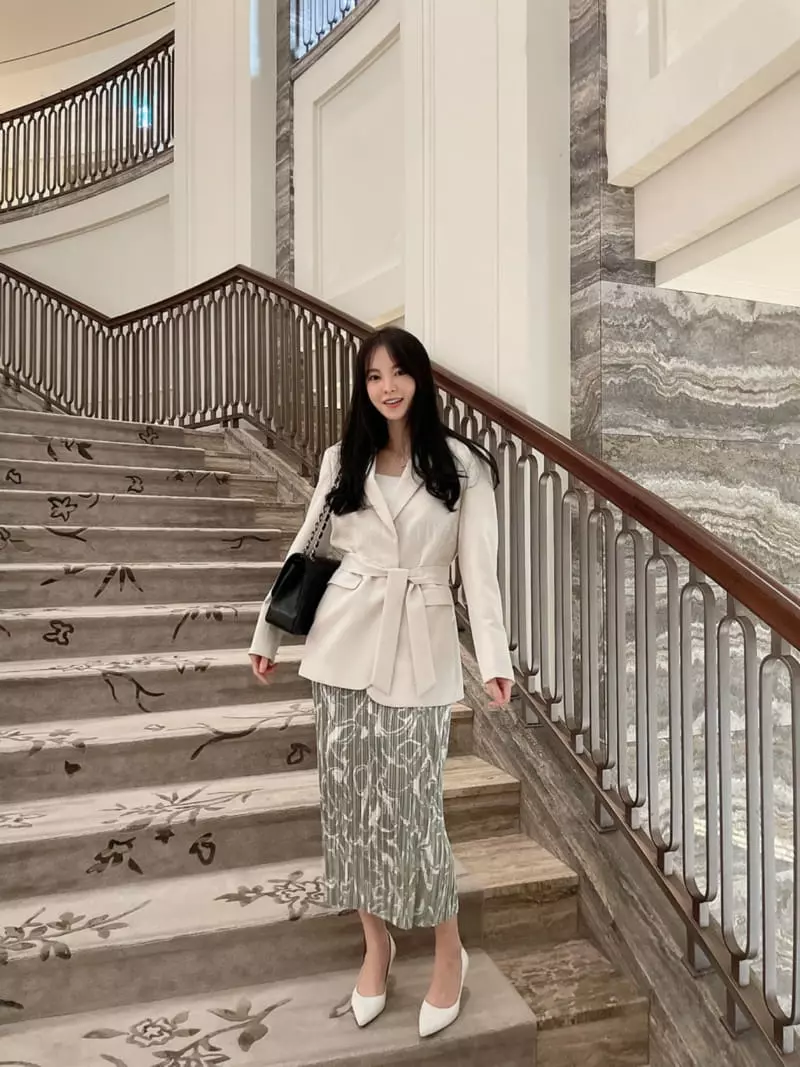Levase - Korean Women Fashion - #womensfashion - Drawing Skirt - 2