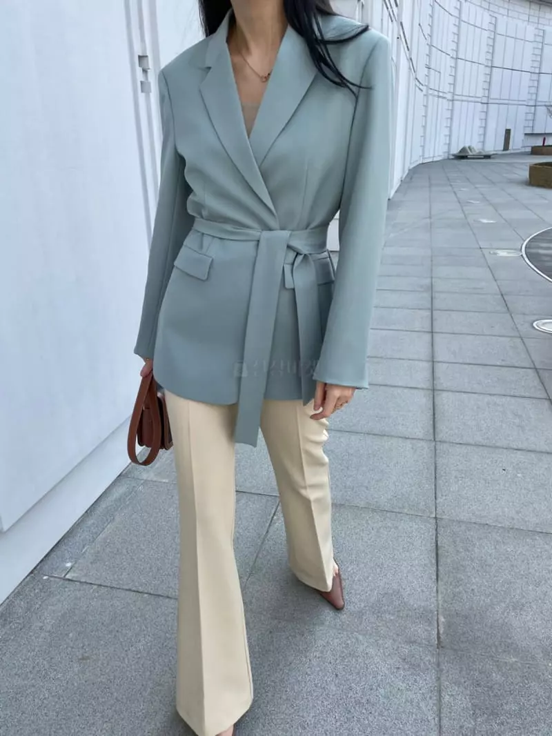 Levase - Korean Women Fashion - #momslook - Bell Pants - 4