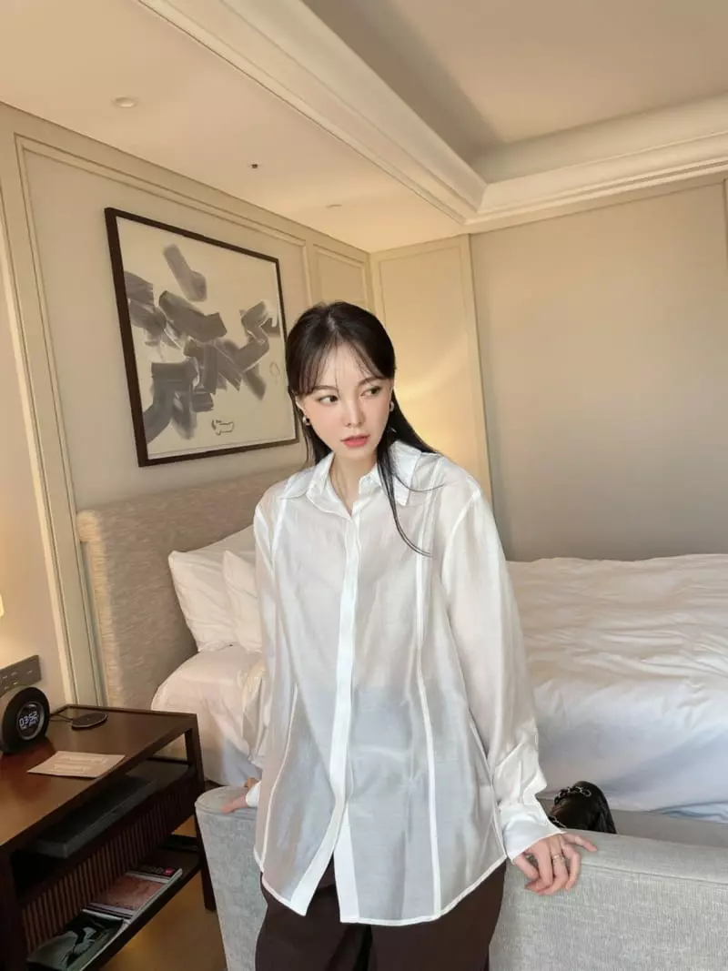 Levase - Korean Women Fashion - #womensfashion - Odd Blouse - 3