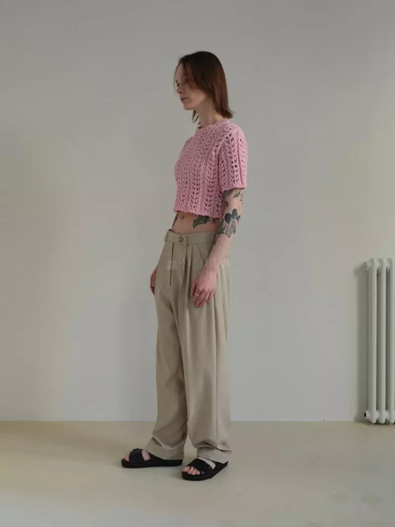Libre-Cestlavie - Korean Women Fashion - #momslook - May Scotch Knit Tee - 3