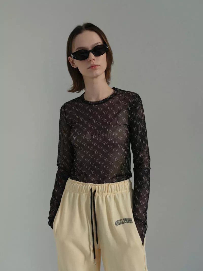 Libre-Cestlavie - Korean Women Fashion - #momslook - CLV Round Tee - 2