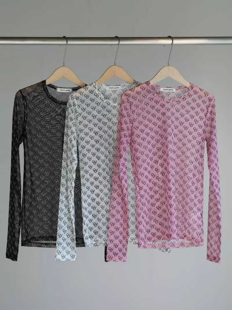 Libre-Cestlavie - Korean Women Fashion - #womensfashion - CLV Round Tee - 4