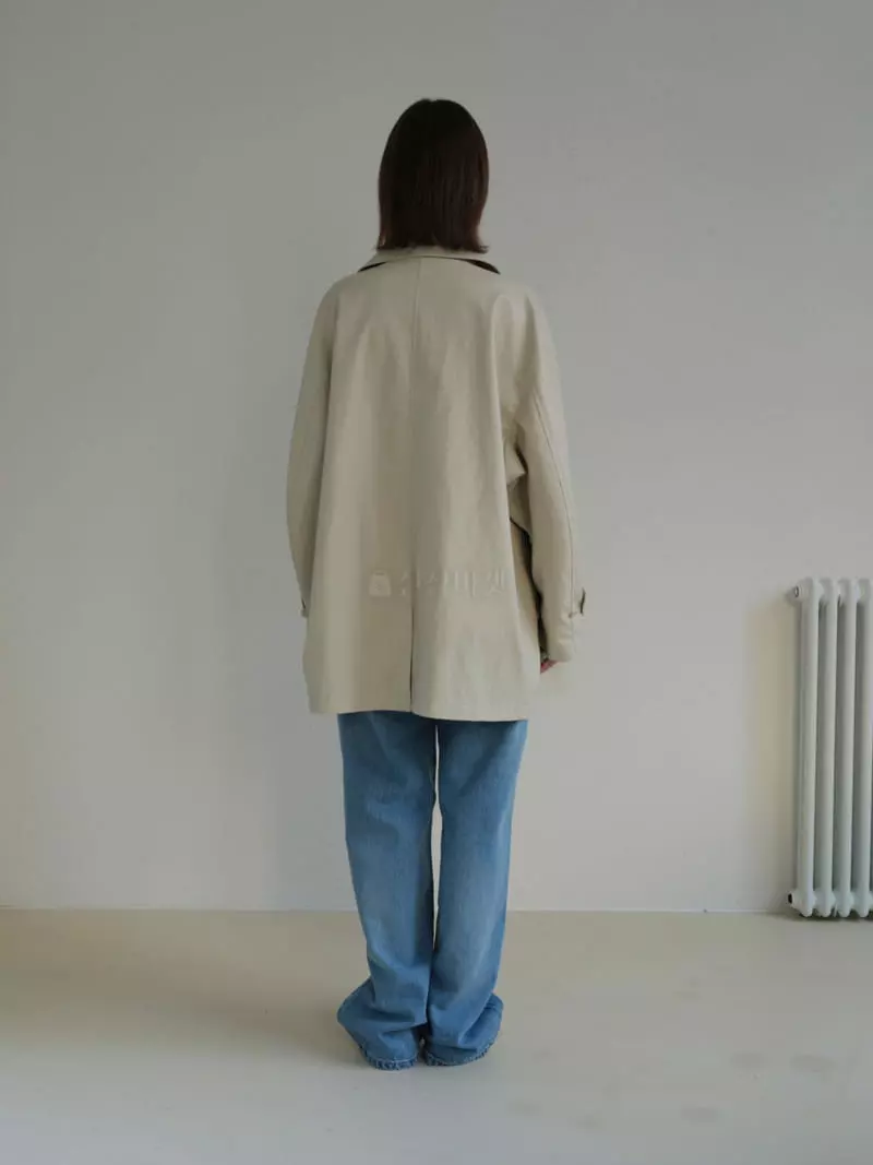 Libre-Cestlavie - Korean Women Fashion - #momslook - Scott Balmacan Half Coat - 2