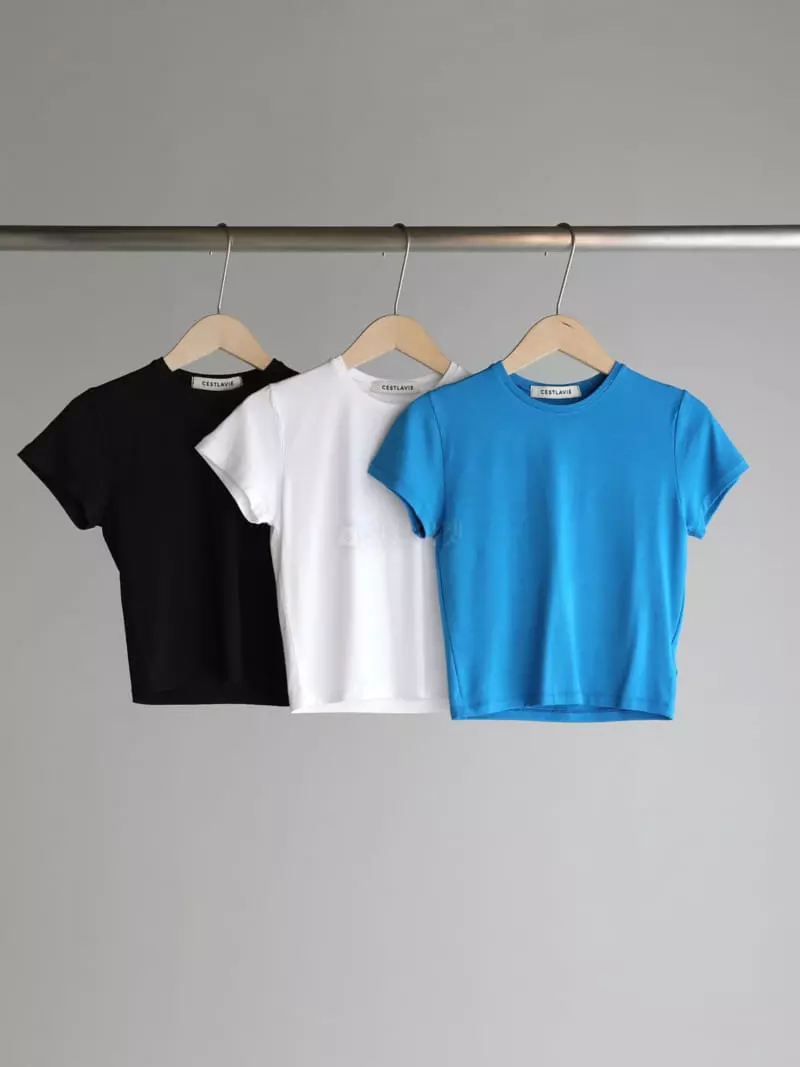 Libre-Cestlavie - Korean Women Fashion - #restrostyle - Julie Tee - 4
