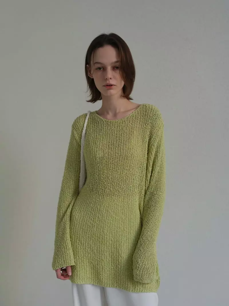 Libre-Cestlavie - Korean Women Fashion - #thatsdarling - Levi Knit Tee