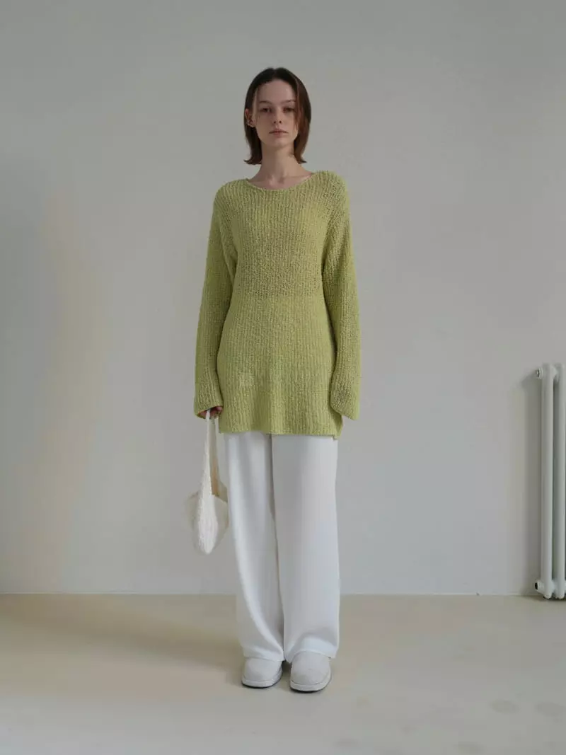 Libre-Cestlavie - Korean Women Fashion - #thelittlethings - Levi Knit Tee - 2