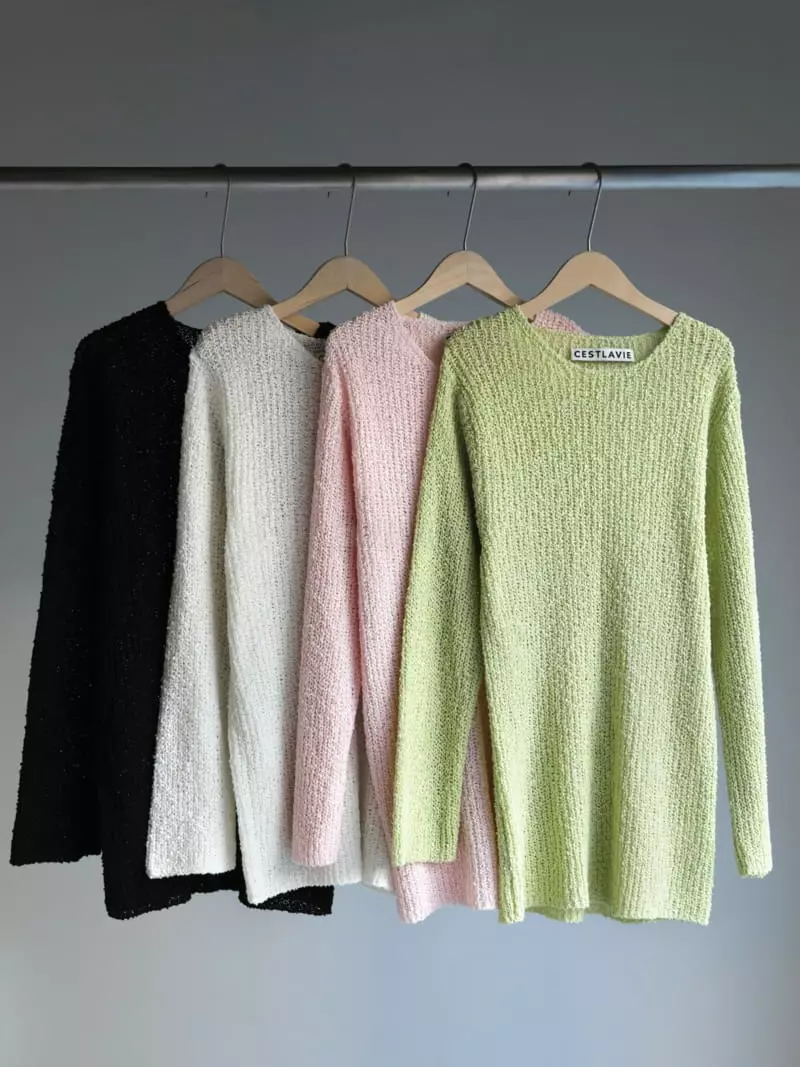 Libre-Cestlavie - Korean Women Fashion - #momslook - Levi Knit Tee - 4