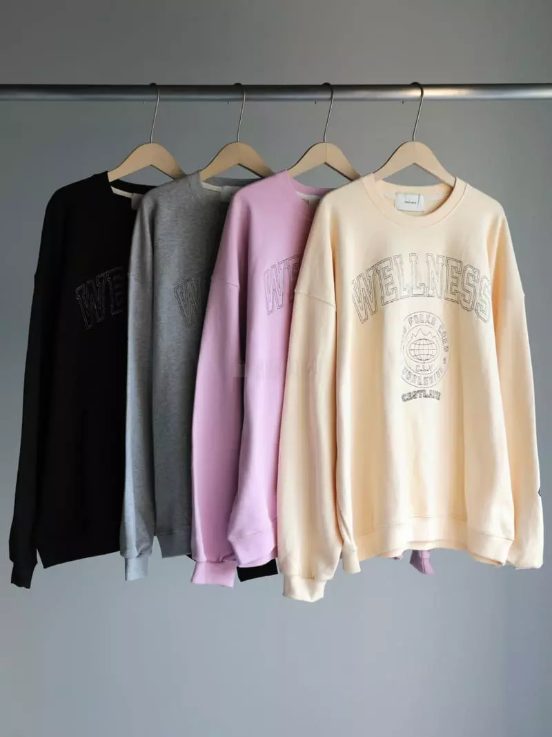 Libre-Cestlavie - Korean Women Fashion - #momslook - Wellness Sweatshirt - 4