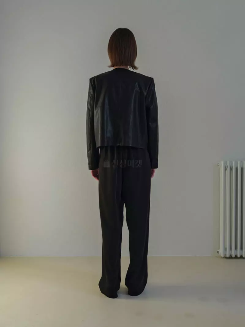 Libre-Cestlavie - Korean Women Fashion - #womensfashion - Edin Leather Jacket - 2