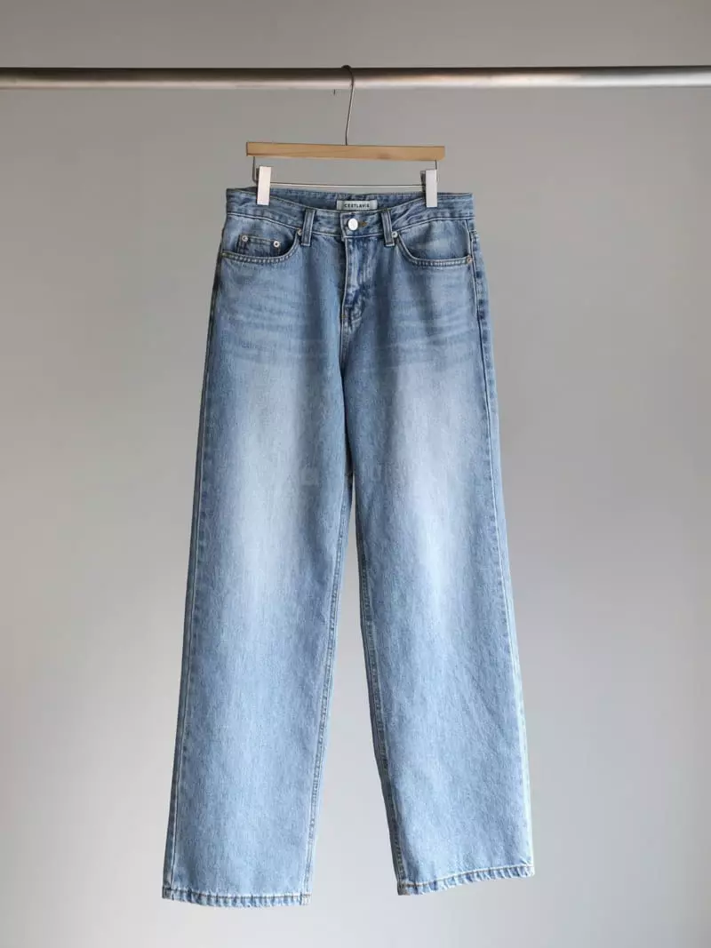 Libre-Cestlavie - Korean Women Fashion - #momslook - 714 Hilton Rise Jeans - 4