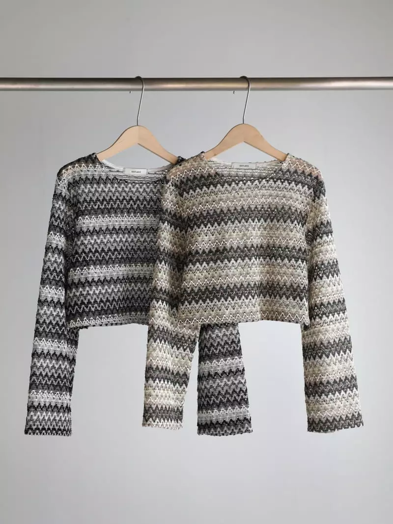 Libre-Cestlavie - Korean Women Fashion - #momslook - Ret Crop Tee - 4