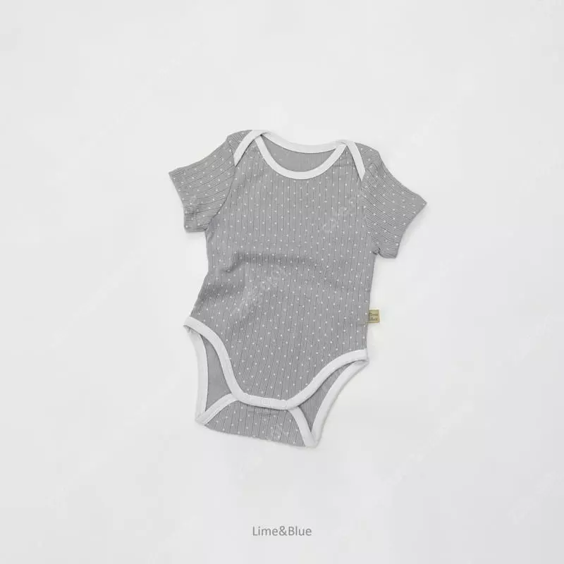 Lime & Blue - Korean Baby Fashion - #babyboutique - Apple Mint Bodysuit - 12