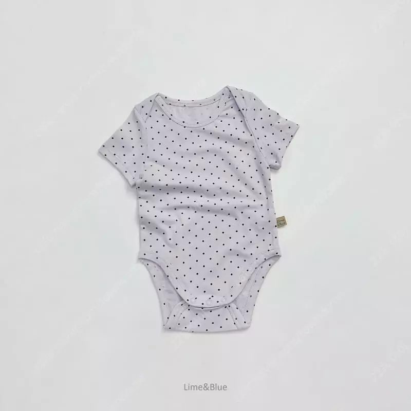 Lime & Blue - Korean Baby Fashion - #babylifestyle - Celeb Bodysuit - 4