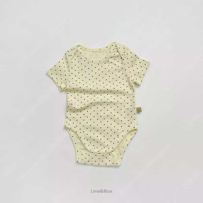 Lime & Blue - Korean Baby Fashion - #babyoutfit - Celeb Bodysuit - 7