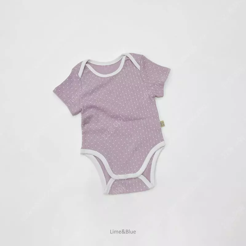 Lime & Blue - Korean Baby Fashion - #babywear - Apple Mint Bodysuit - 9