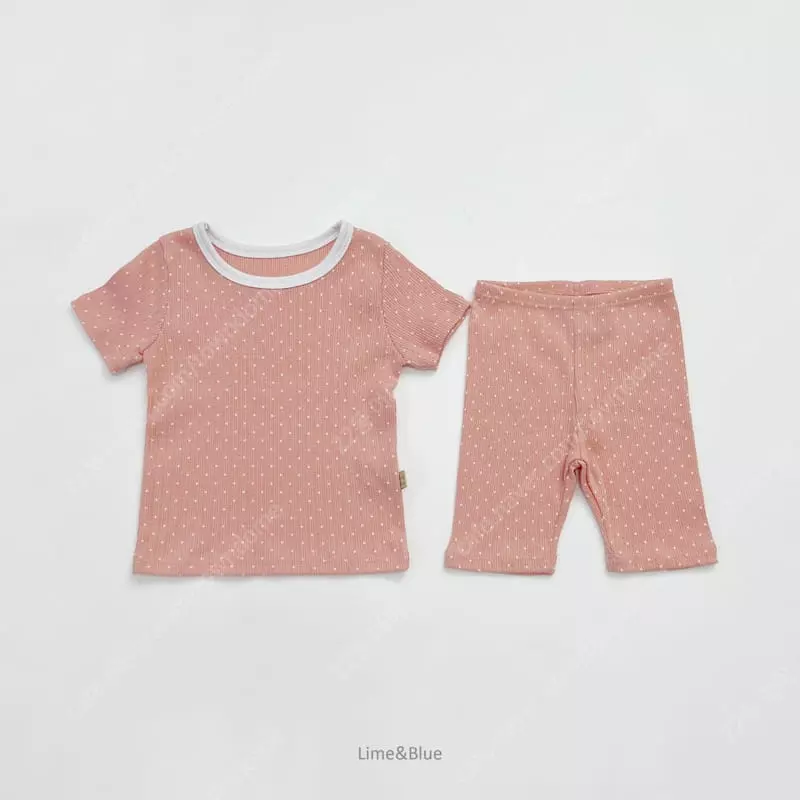 Lime & Blue - Korean Children Fashion - #childofig - Apple Mint Pajama - 7