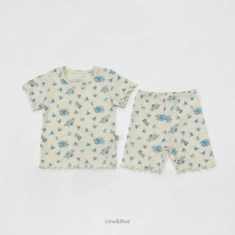 Lime & Blue - Korean Children Fashion - #childofig - Beronica Easywear - 5