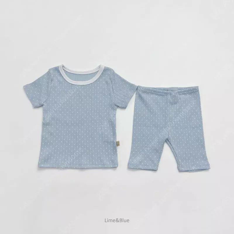 Lime & Blue - Korean Children Fashion - #designkidswear - Apple Mint Pajama - 10