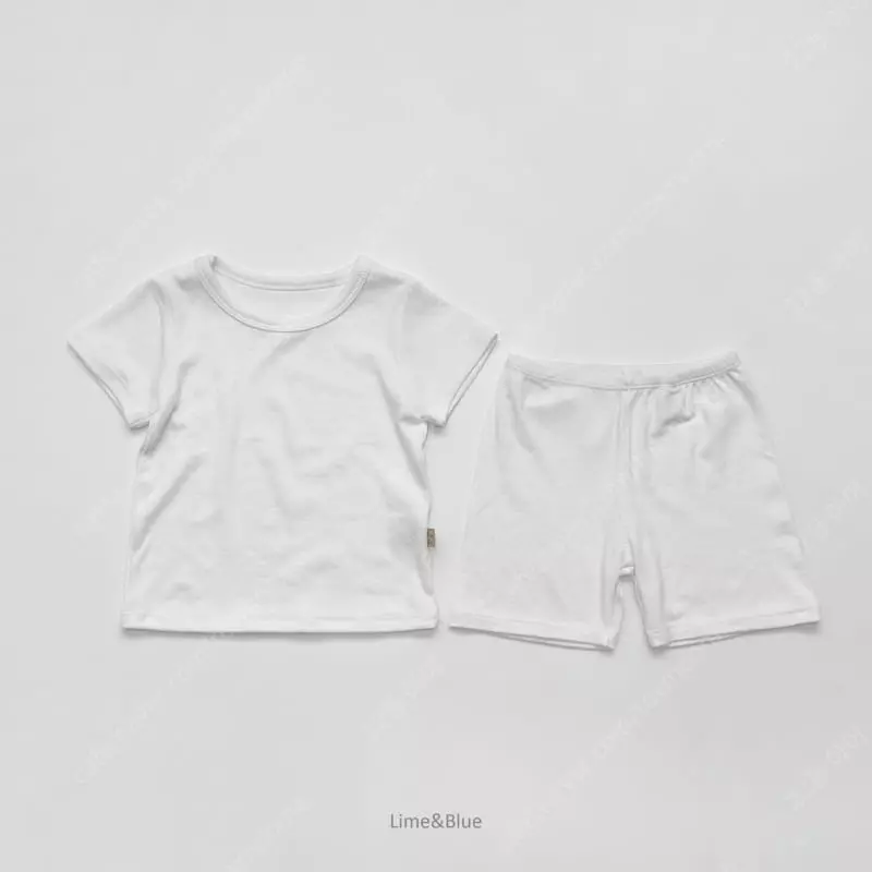 Lime & Blue - Korean Children Fashion - #discoveringself - Rib Cool Tech Easywear - 9
