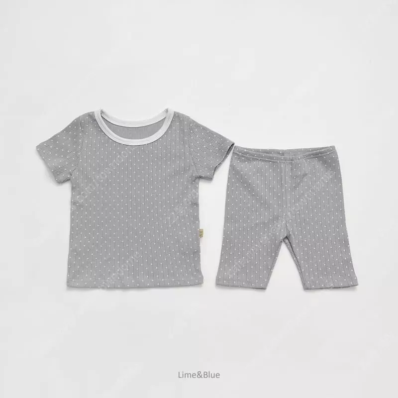 Lime & Blue - Korean Children Fashion - #fashionkids - Apple Mint Pajama - 12