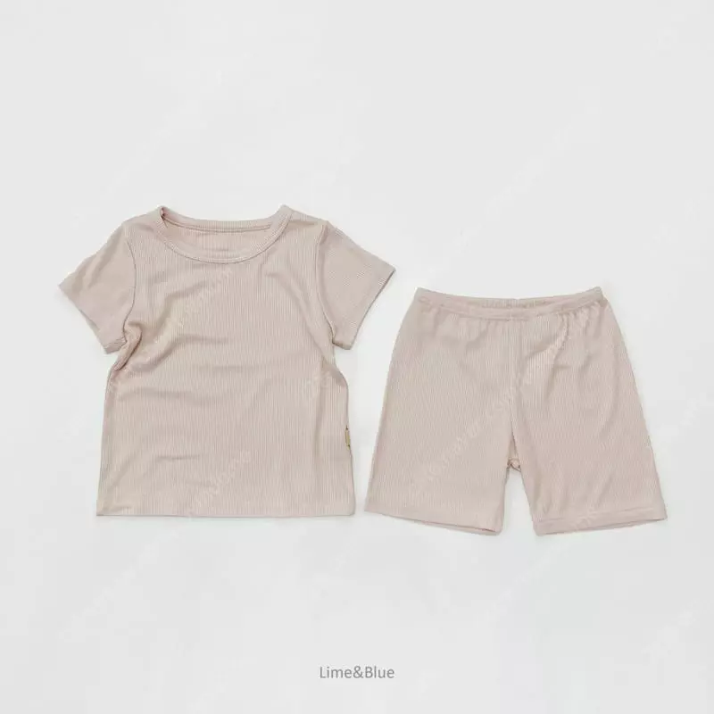 Lime & Blue - Korean Children Fashion - #fashionkids - Rib Cool Tech Easywear - 10