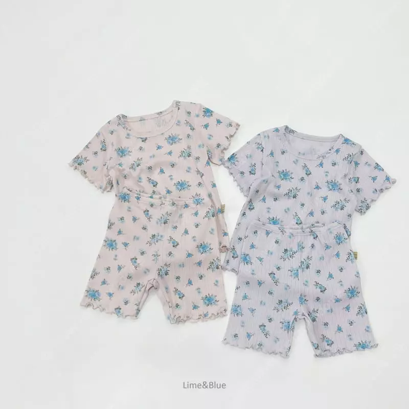Lime & Blue - Korean Children Fashion - #fashionkids - Beronica Easywear - 9