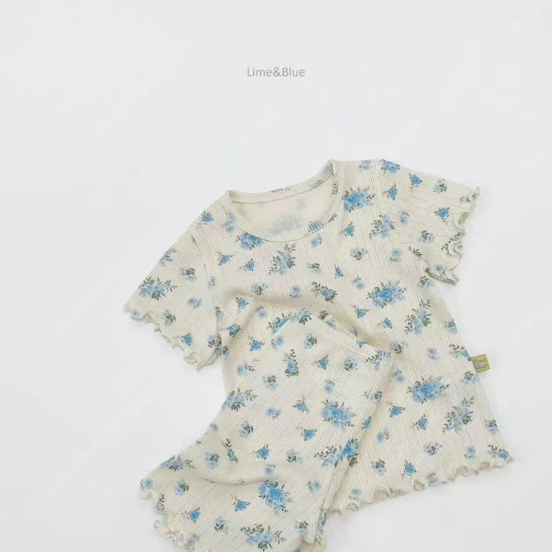 Lime & Blue - Korean Children Fashion - #kidsstore - Beronica Easywear - 11