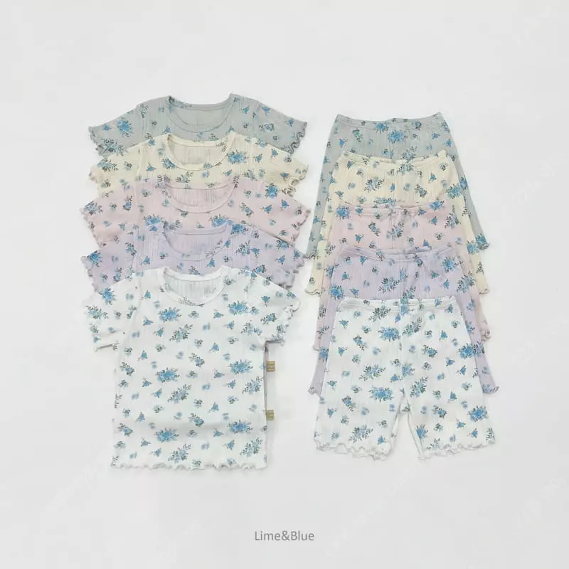 Lime & Blue - Korean Children Fashion - #magicofchildhood - Beronica Easywear