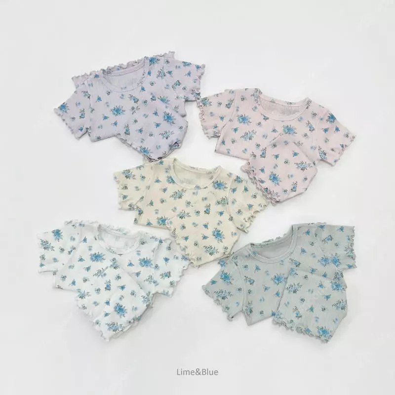 Lime & Blue - Korean Children Fashion - #minifashionista - Beronica Easywear - 2