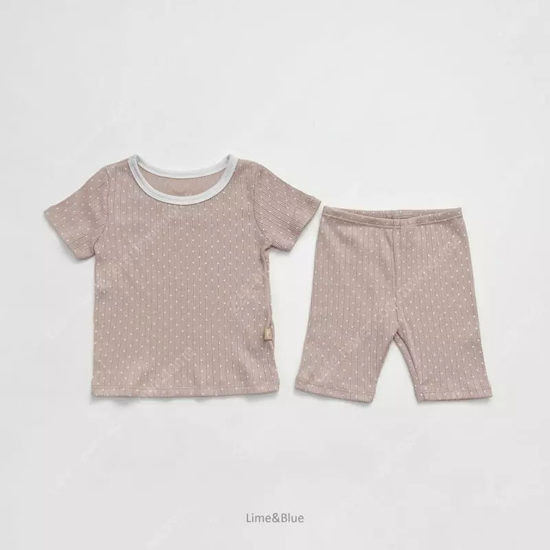 Lime & Blue - Korean Children Fashion - #prettylittlegirls - Apple Mint Pajama - 6