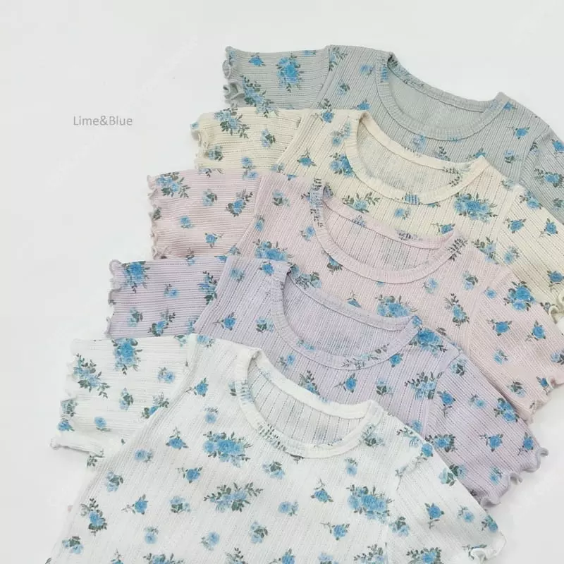 Lime & Blue - Korean Children Fashion - #prettylittlegirls - Beronica Easywear - 3