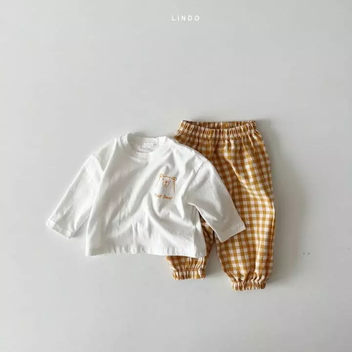 Lindo - Korean Children Fashion - #kidzfashiontrend - Animal Top Bottom Set - 4