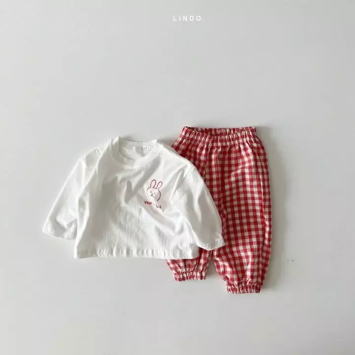 Lindo - Korean Children Fashion - #kidsstore - Animal Top Bottom Set - 2