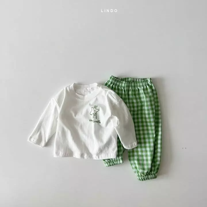 Lindo - Korean Children Fashion - #littlefashionista - Animal Top Bottom Set - 5