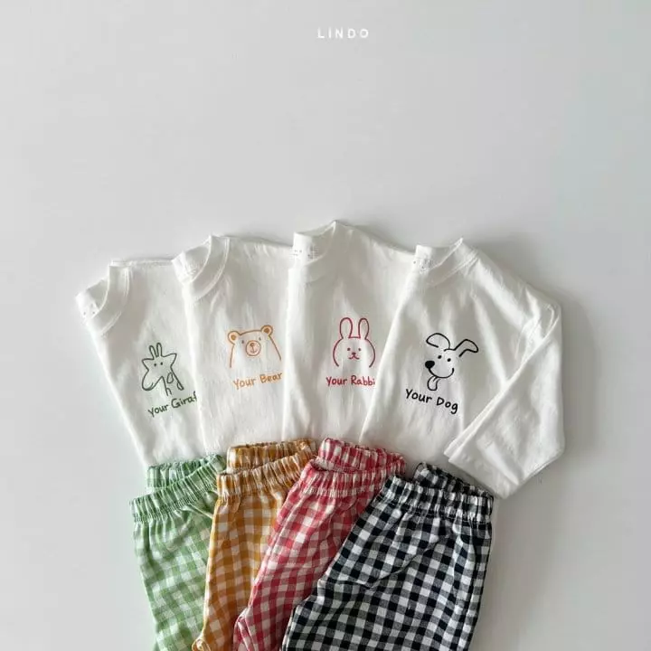 Lindo - Korean Children Fashion - #magicofchildhood - Animal Top Bottom Set - 6