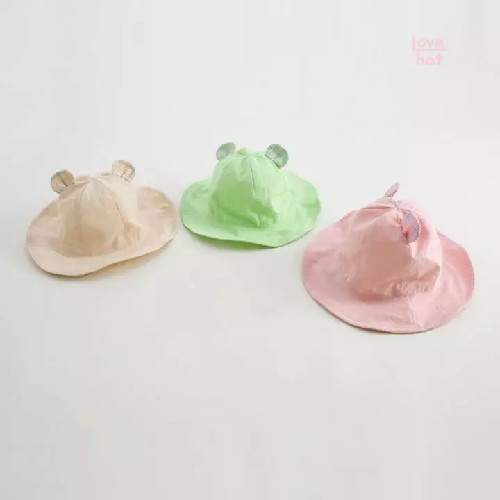 Love Hat - Korean Baby Fashion - #babyfashion - Macaroon Buckethat