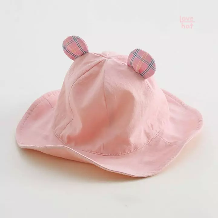 Love Hat - Korean Baby Fashion - #babygirlfashion - Macaroon Buckethat - 3