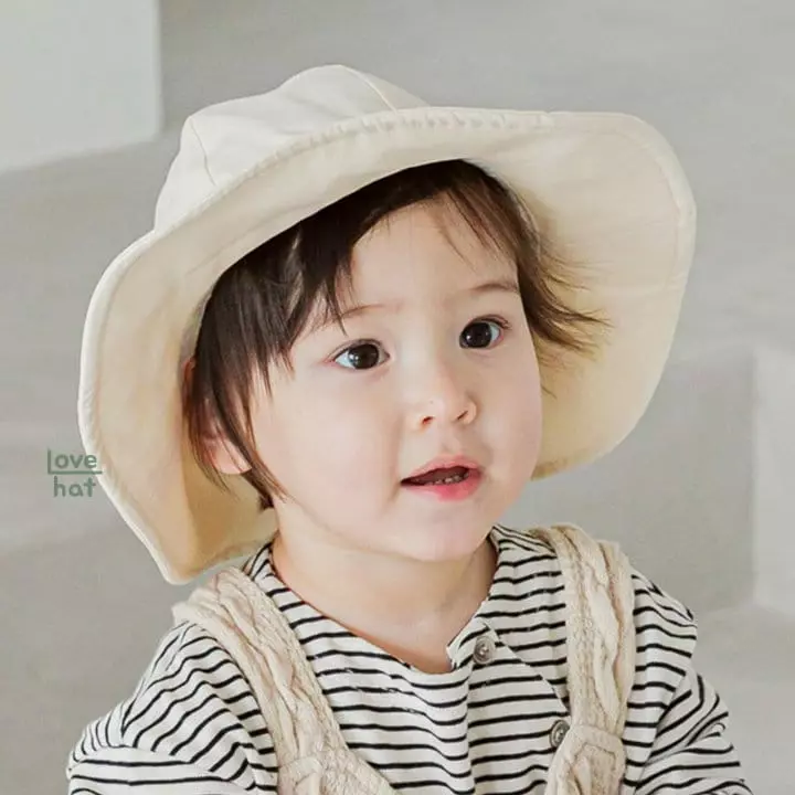 Love Hat - Korean Baby Fashion - #babylifestyle - Spring Wind Bucket Hat - 2