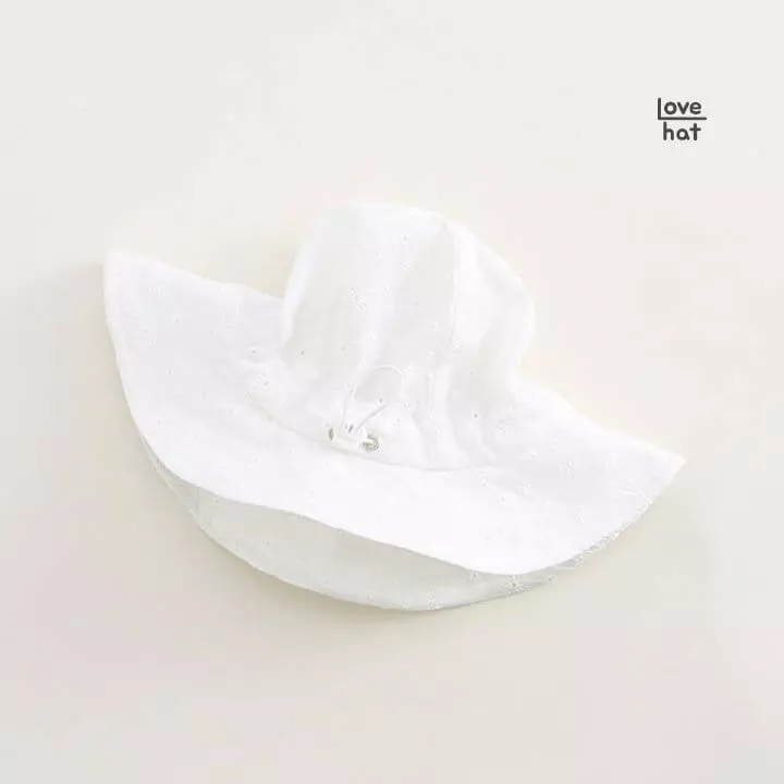 Love Hat - Korean Children Fashion - #designkidswear - Lace Buck Hat - 3