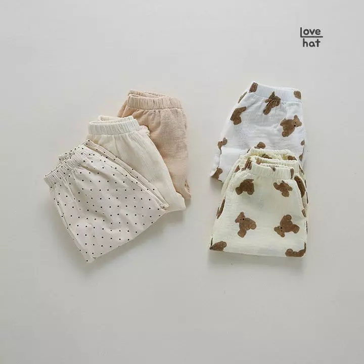 Love Hat - Korean Children Fashion - #kidsstore - Spring Pants - 10