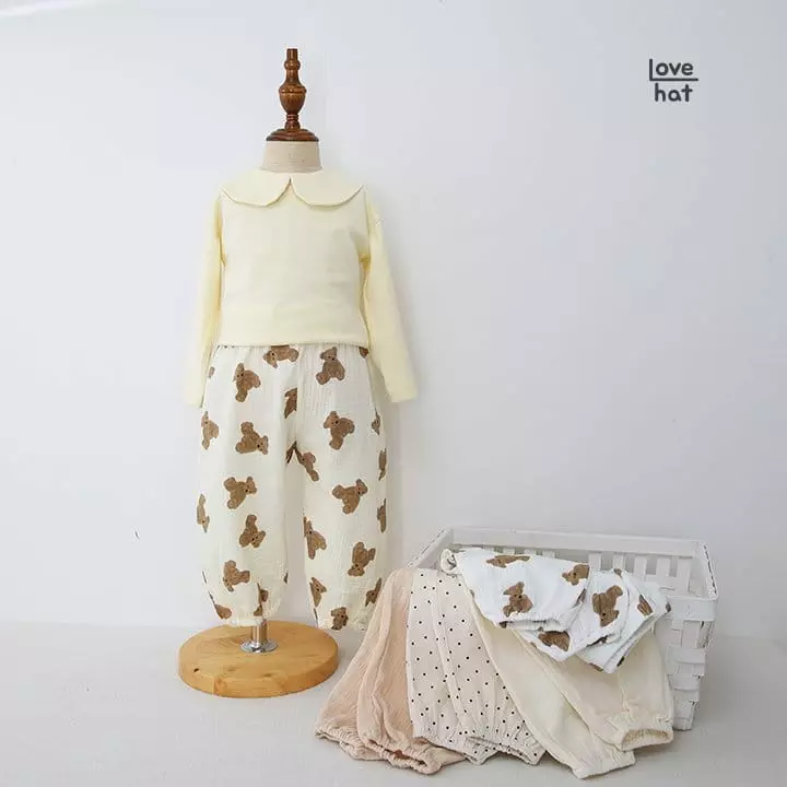 Love Hat - Korean Children Fashion - #todddlerfashion - Spring Pants