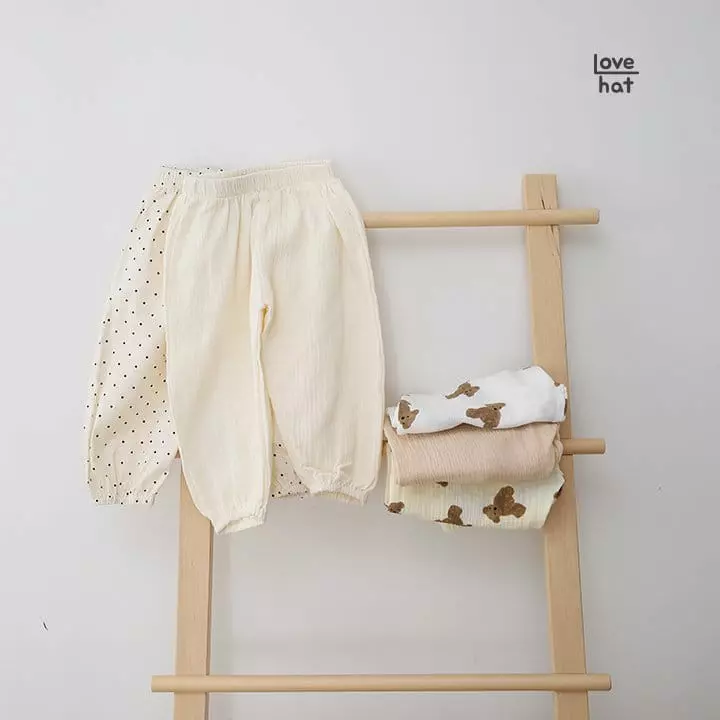 Love Hat - Korean Children Fashion - #toddlerclothing - Spring Pants - 2